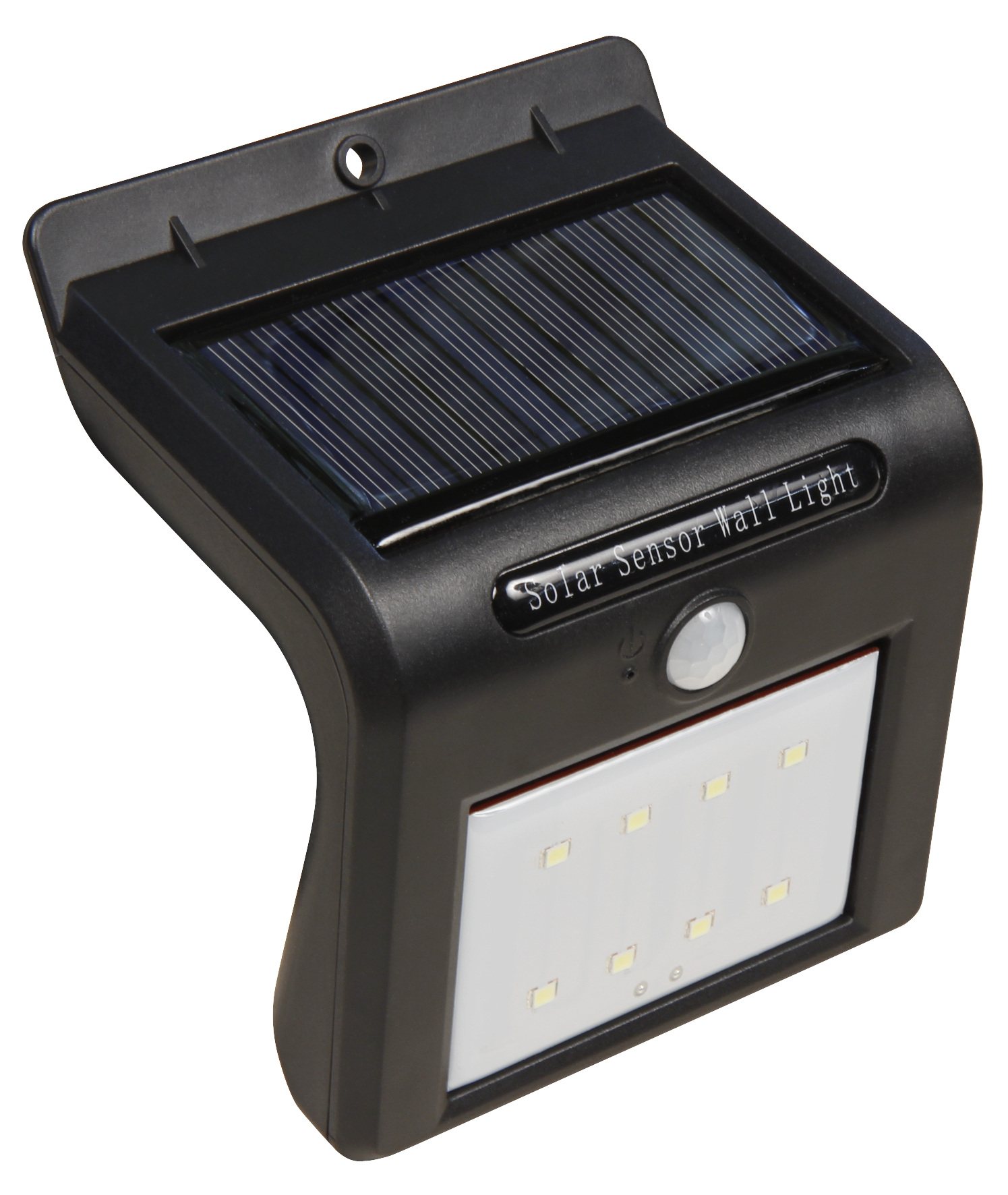 Solar-Wandleuchte SHINE - 12,8x10,7x5,8cm - 250 Lumen - 6500K LED -  Bewegungsmelder