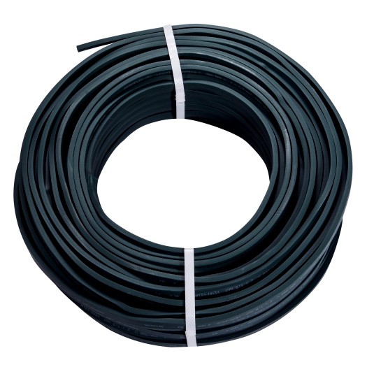 Kabelring ILLU-KABEL flach, schwarz - 100m - H05RNH2-F2x1,5 Flachkabel