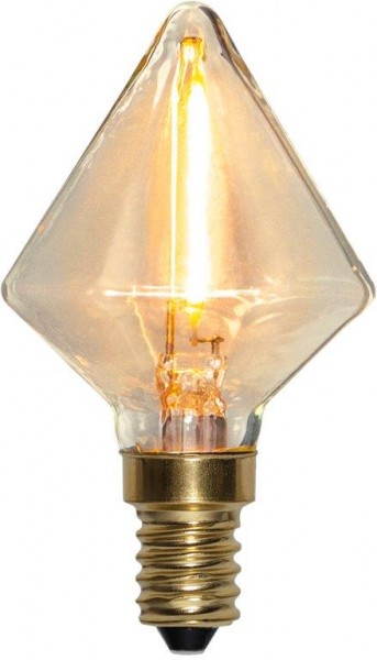 LED DEKO Leuchtmittel DIAMANT - E14 - 0,8W - warmweiss 2200K - 45lm - dimmbar
