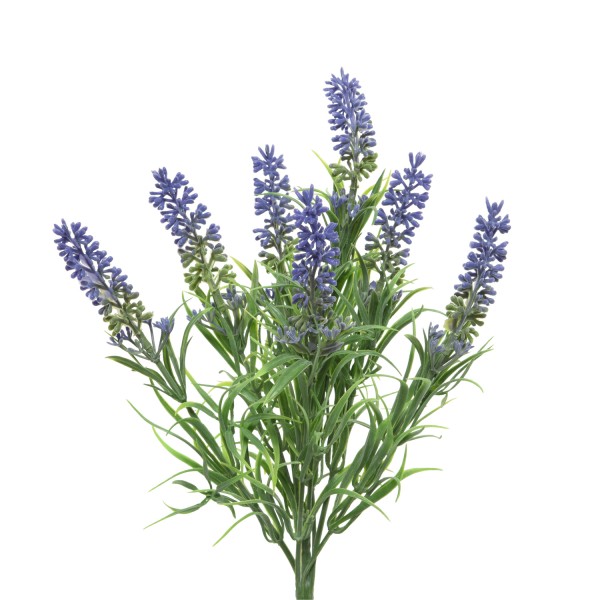 Lavendel Büschel - Kunstblume - Kunstpflanze - H: 34cm - violett