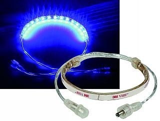 LED-Stripe - Verlängerung - selbstklebend - 0,50m - 30 SMD-LEDs - Blau