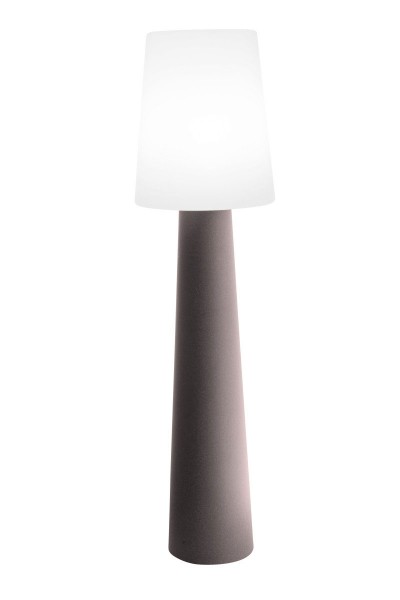 Outdoor XL Stehlampe No. 1 "Taupe" H:160cm - E27 Fassung - Außenleuchte IP44