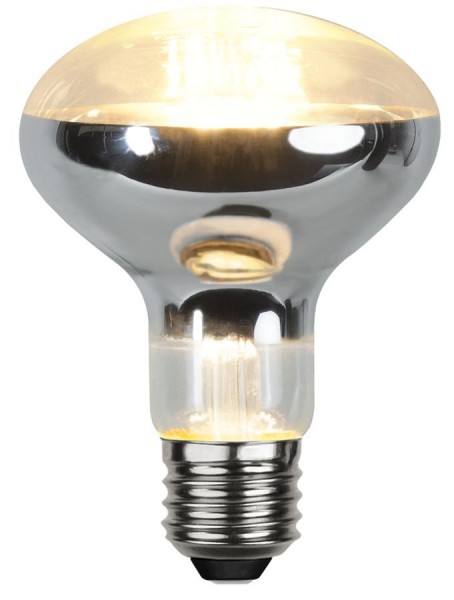LED Leuchtmittel Reflektor FILA R80 - E27 - 7W - warmweiss 2700K - 650lm - dimmbar