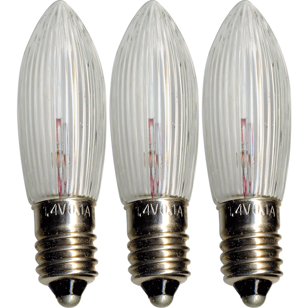 5x Glühlampe Glühbirne Lampe Birne Kugel Ersatz E10 3,5V 0,3A 1,05W 1/173418 