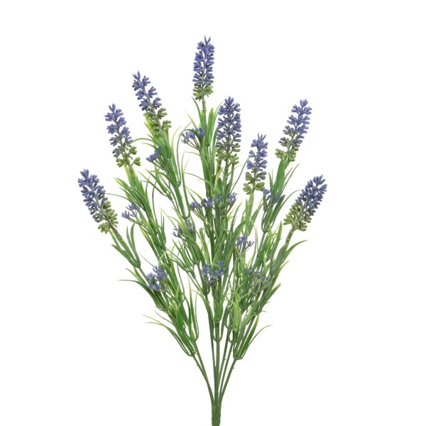 Lavendel Büschel - Kunstblume - Kunstpflanze - H: 44cm - violett