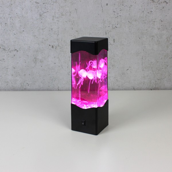 Jellyfish Lampe bunt - Dekoleuchte - USB + Batteriebetrieb (3 x schwimmende Quallen) - RGB