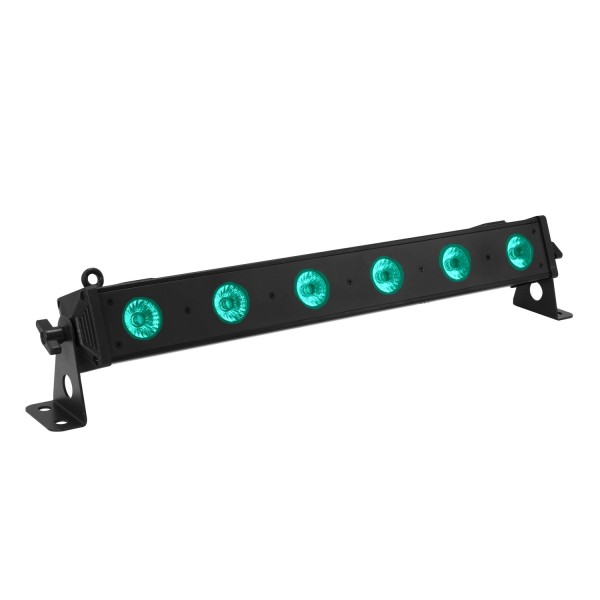 LED BAR-6 QCL RGB+UV Leiste - starke Farbleiste für Wände und Flächen - Integrierte Programme