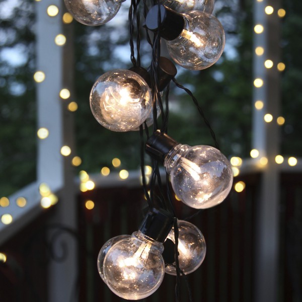 LED Tropfenlampe 0,8 Watt E27 für Lichterketten Partyketten Weihnachtsketten 