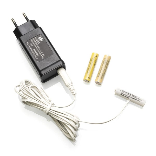 Netzadapter für Batterieartikel 3xAAA - Batterie Eliminator - Ersetzt 3 Microbatterien - Innen
