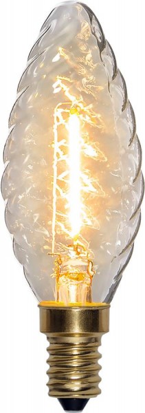 LED Kerzenlampe FILA GLOW - TC35 - E14 - 0,8W - warmweiss 2100K - 70lm - Zapfen