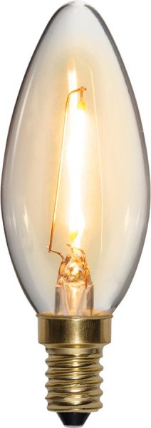LED Kerzenlampe FILA GLOW - C35 - E14 - 0,8W - warmweiss 2100K - 70lm